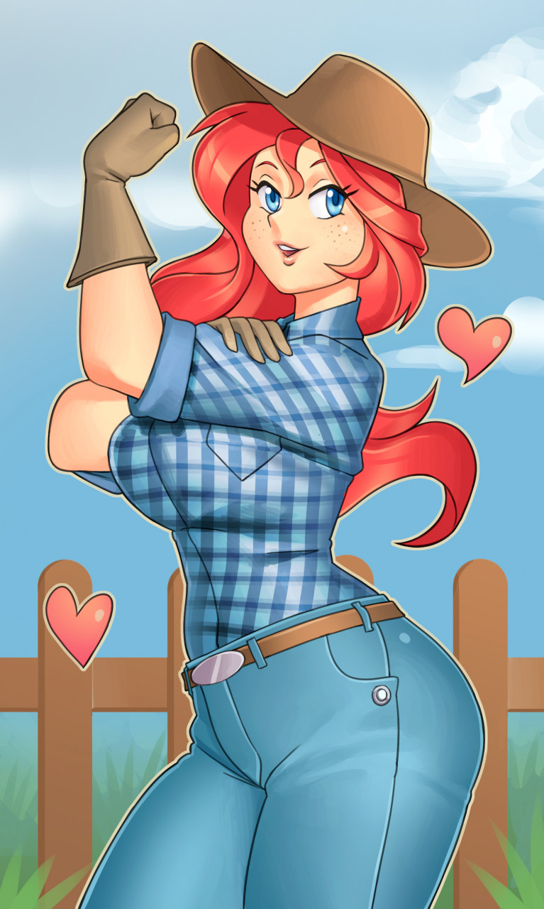 Redhead Cowgirl by nauth123 -- Fur Affinity [dot] net