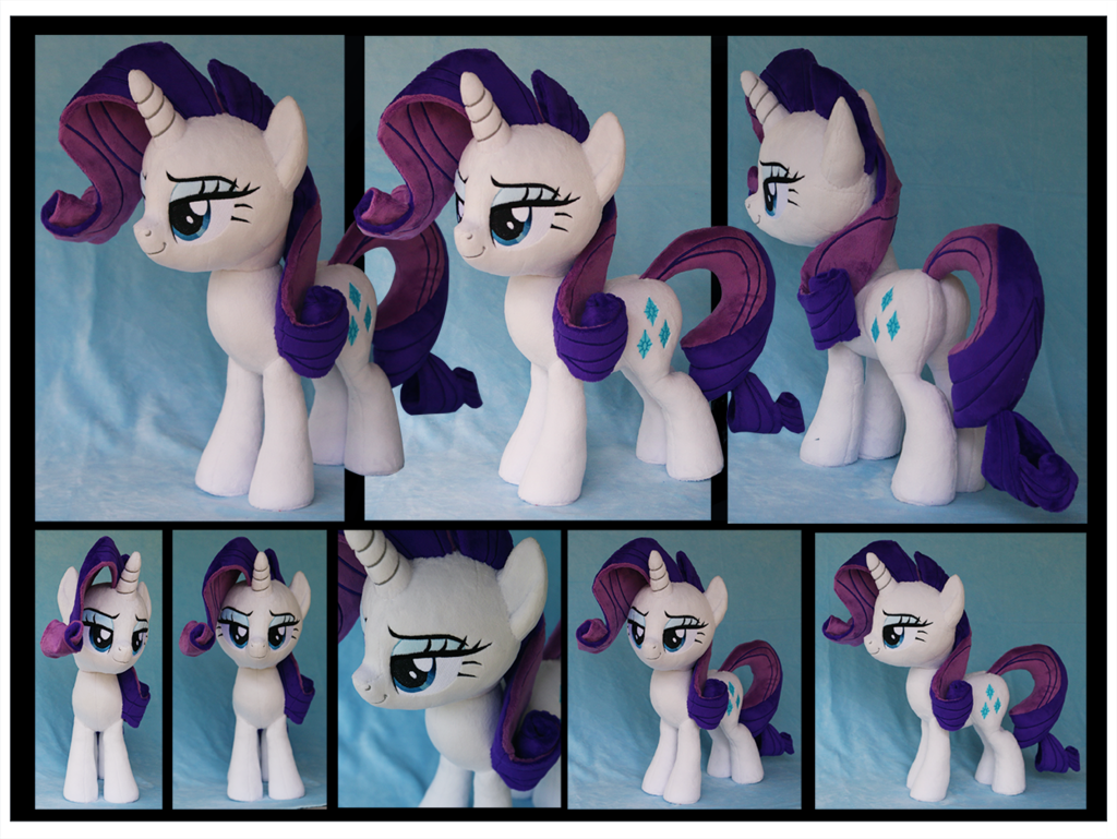 Rarity Custom Plush by Nazegoreng Fur Affinity dot net