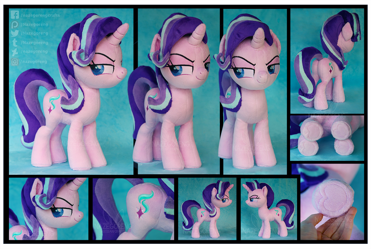 Starlight Glimmer Custom Plush by Nazegoreng Fur Affinity dot net
