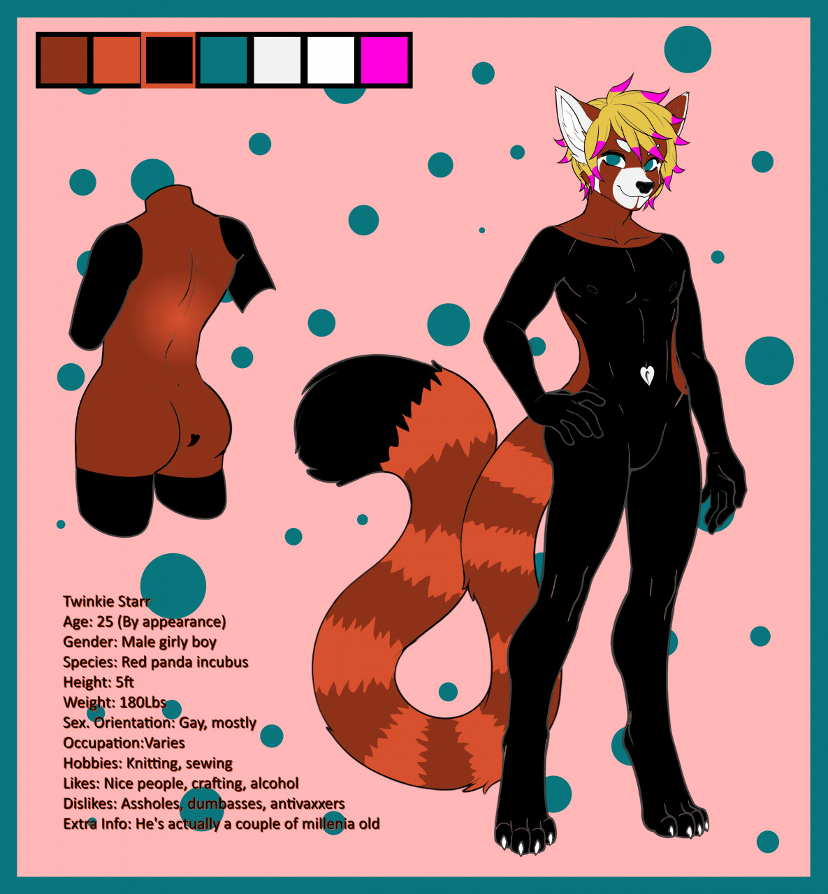 Twinkie Starr the Red Panda by NecromancerNyx -- Fur Affinity [dot] net