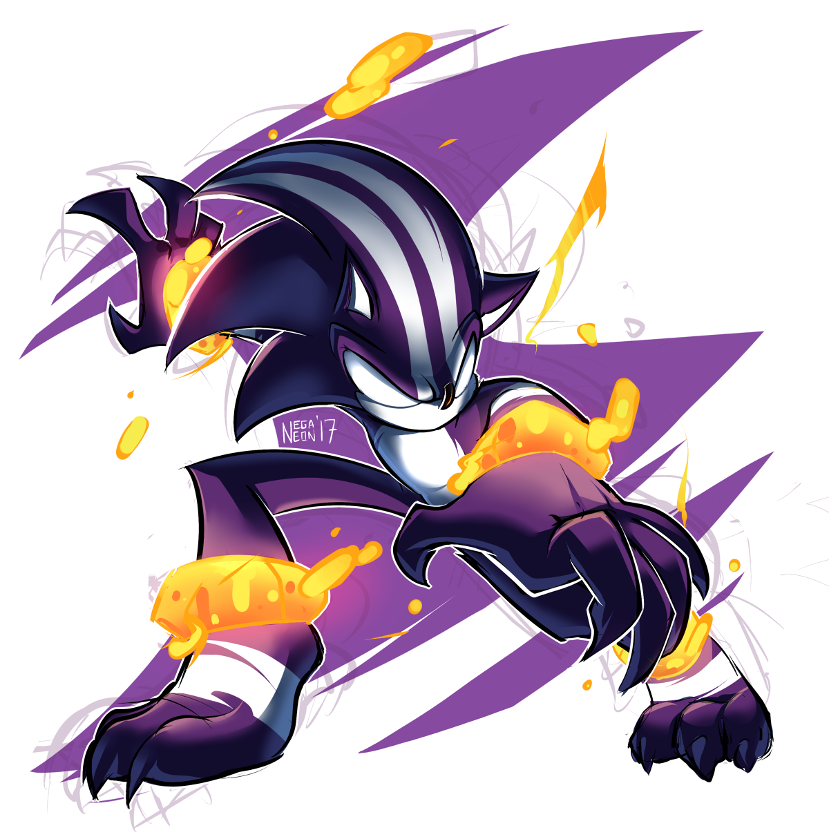 Darkspine Sonic by HeidiHedgefox -- Fur Affinity [dot] net