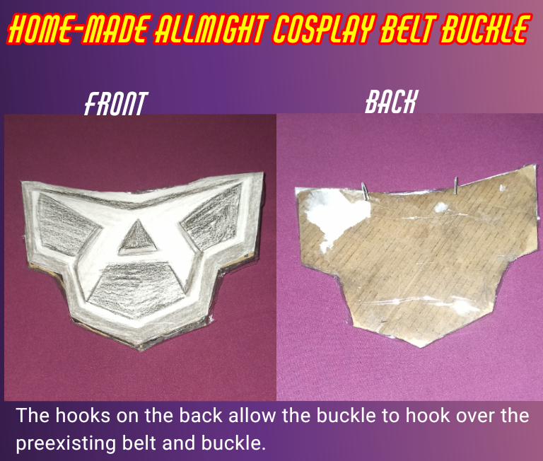 All might belt buckle best sale