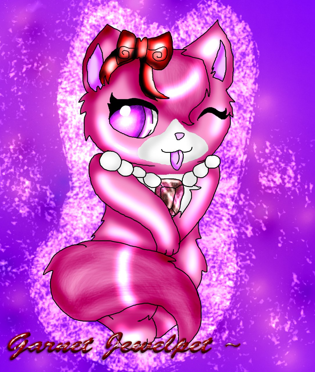 Garnet Jewelpet by NekoMia -- Fur Affinity [dot] net