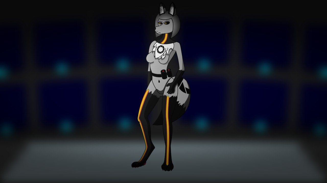 Anthro GLaDOS by Nekora_Core -- Fur Affinity [dot] net