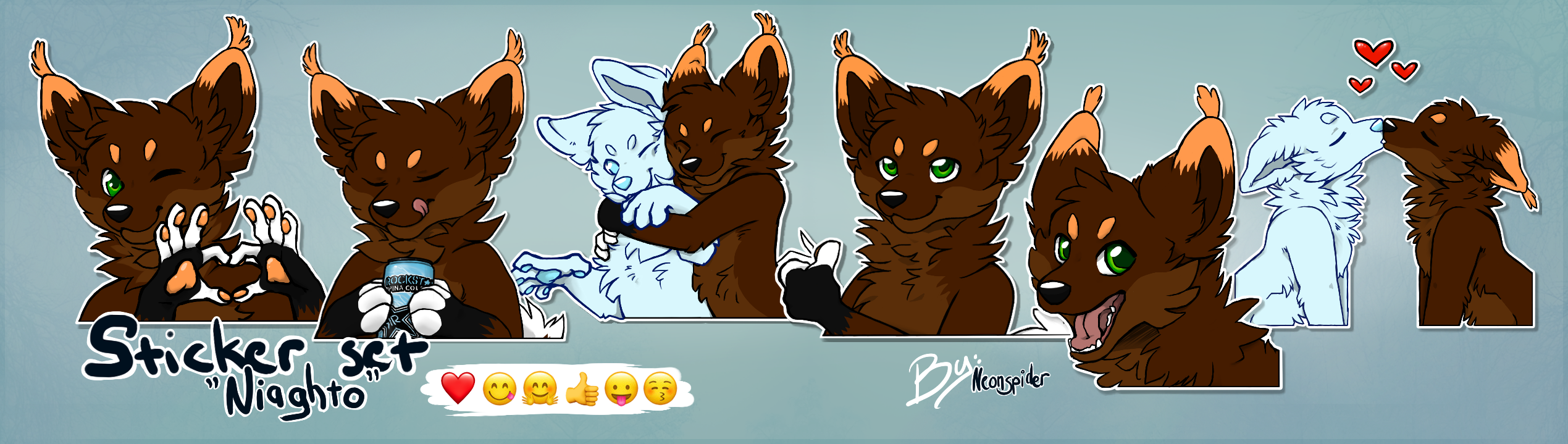 Warrior Cats Sticker set II