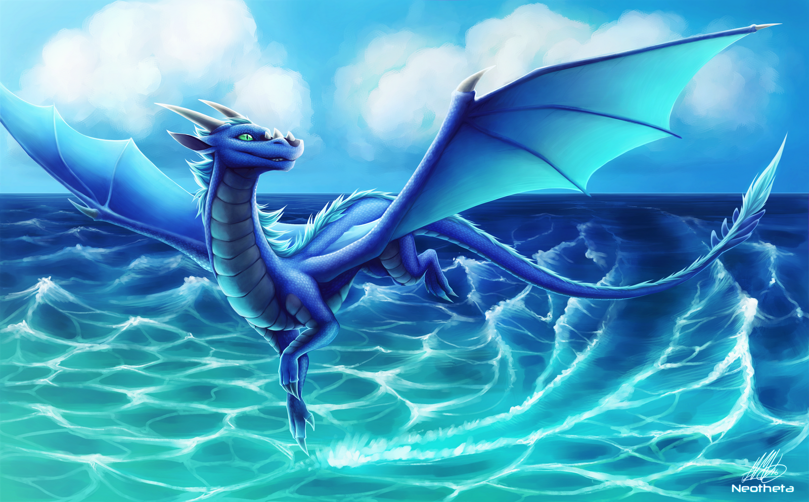 Голубой дракон