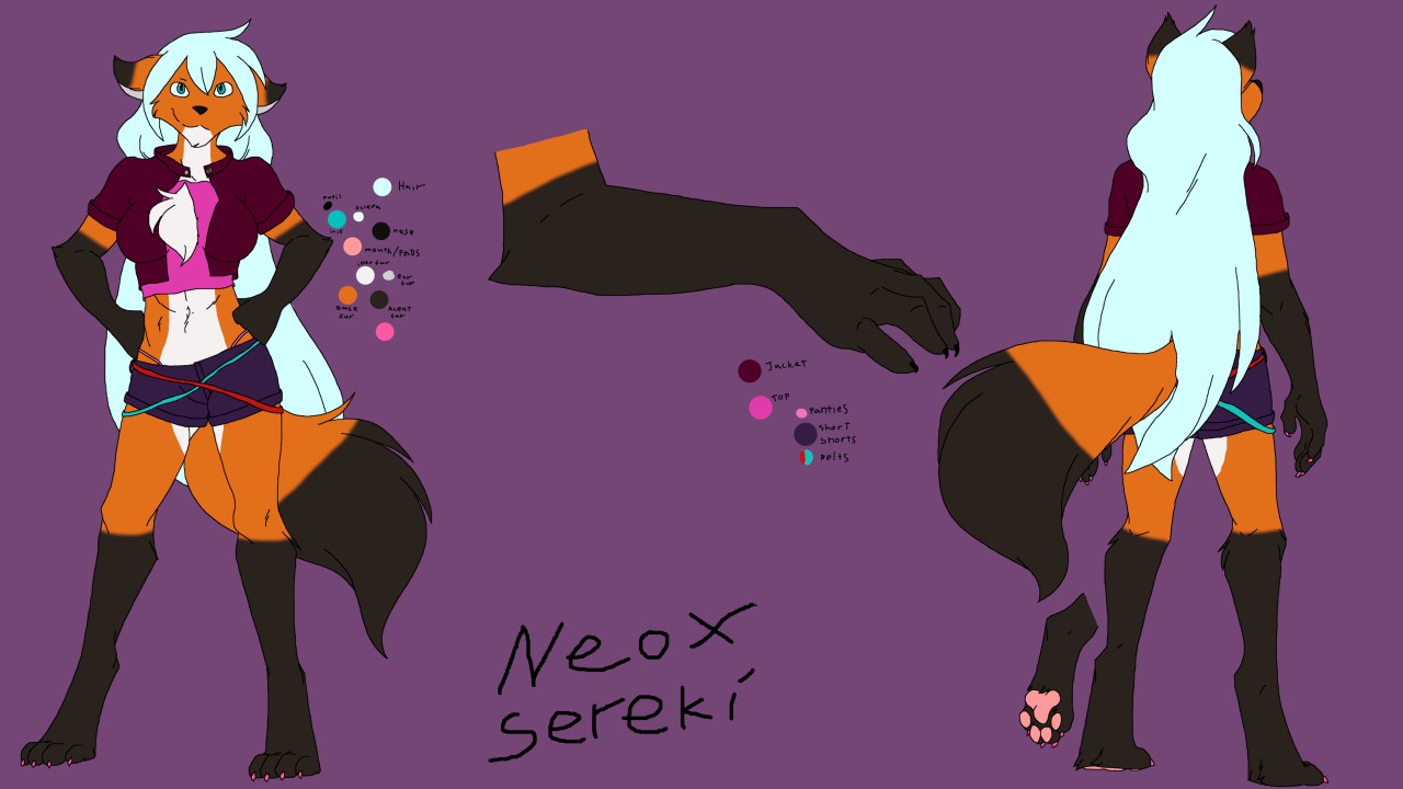 Refrence of Neox by neox -- Fur Affinity [dot] net