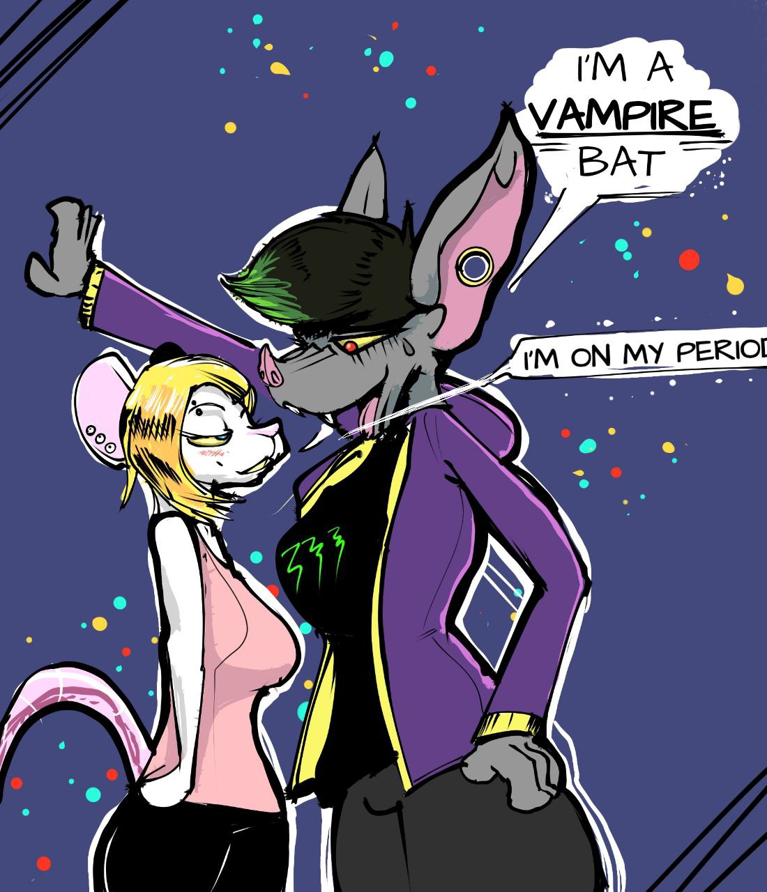 Lesbian Vampire by nerdawaykid -- Fur Affinity [dot] net