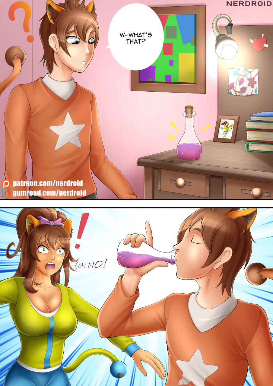 Chrisnyan - Page 1 - Comic commission by NerDroid -- Fur Affinity [dot] net