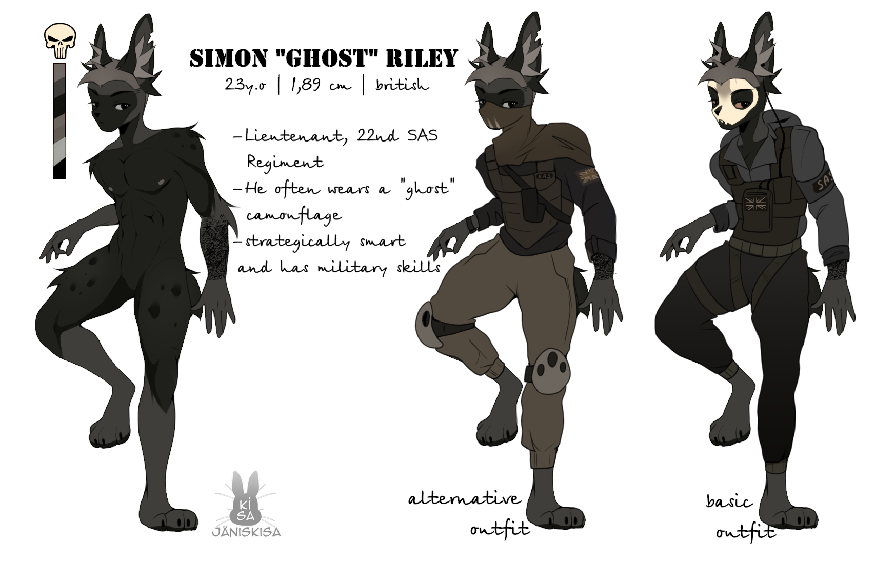 Simon «Ghost» Riley by NervousLotus -- Fur Affinity [dot] net