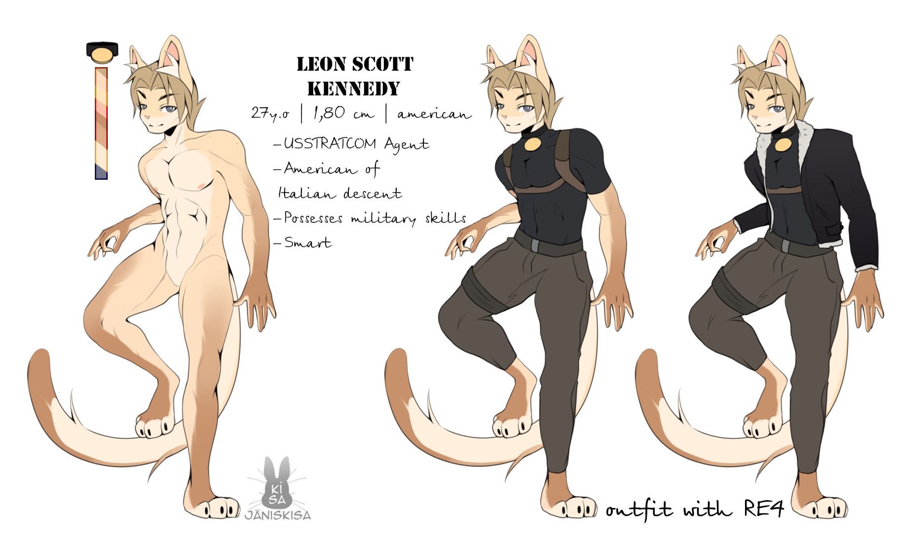 Leon Scott Kennedy by NervousLotus -- Fur Affinity [dot] net