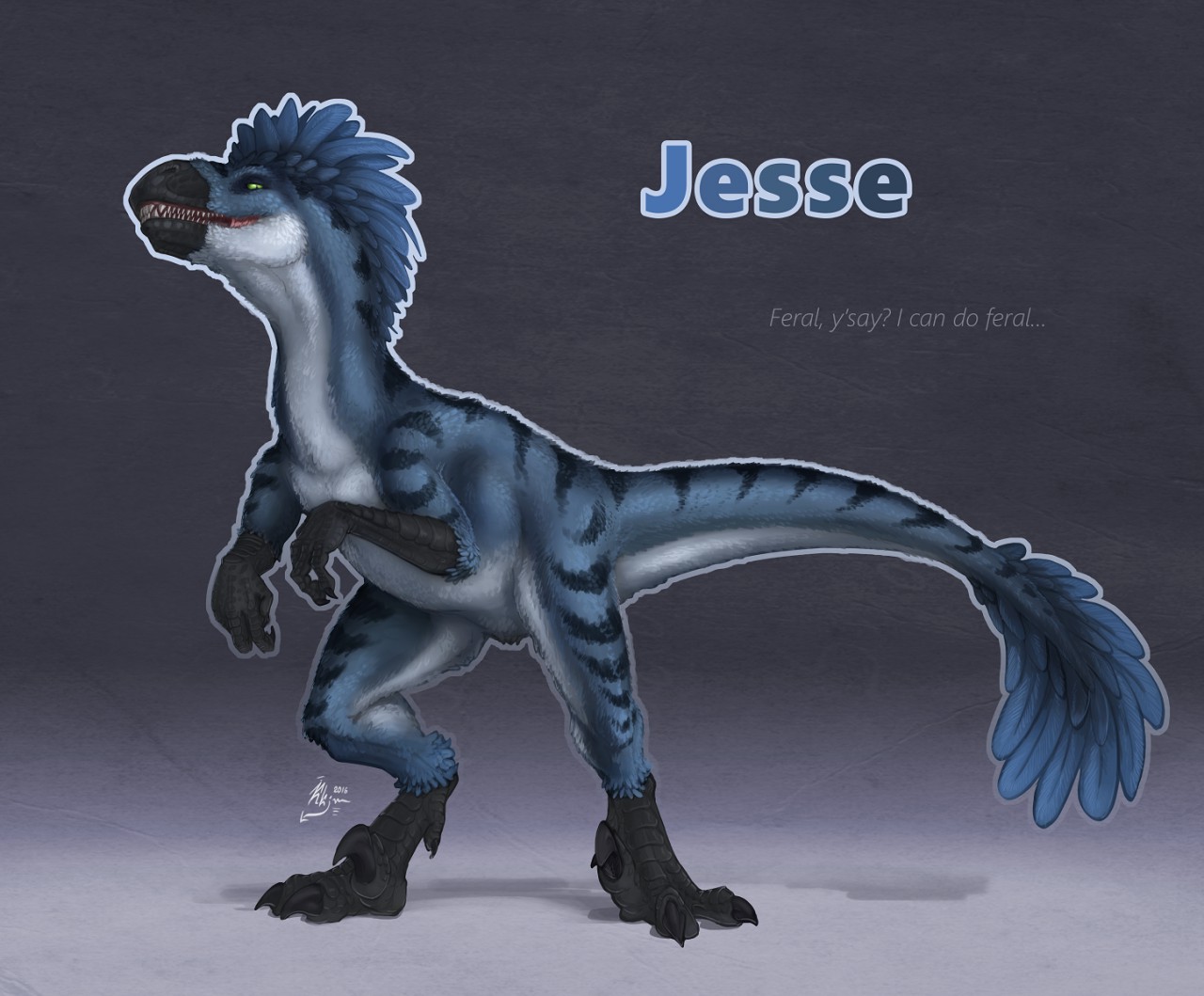 Jesse, the Feral Raptor - Part Four. 