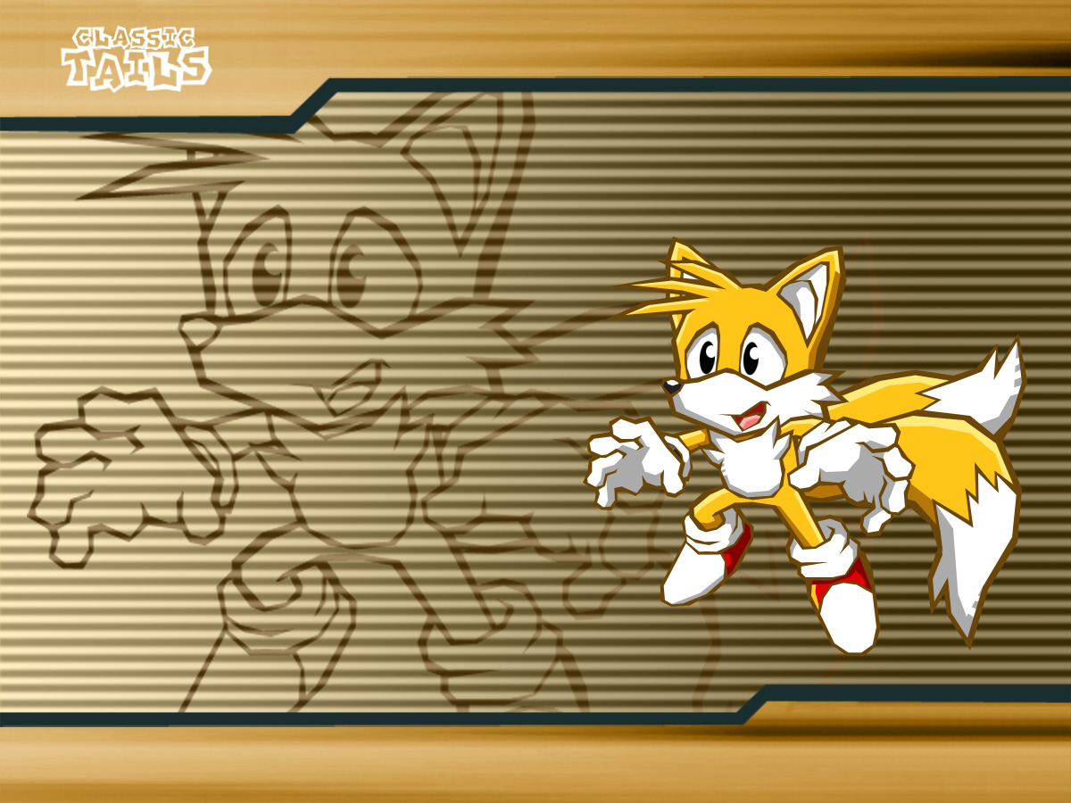 Classic tails  Classic sonic, Sonic, Sonic art