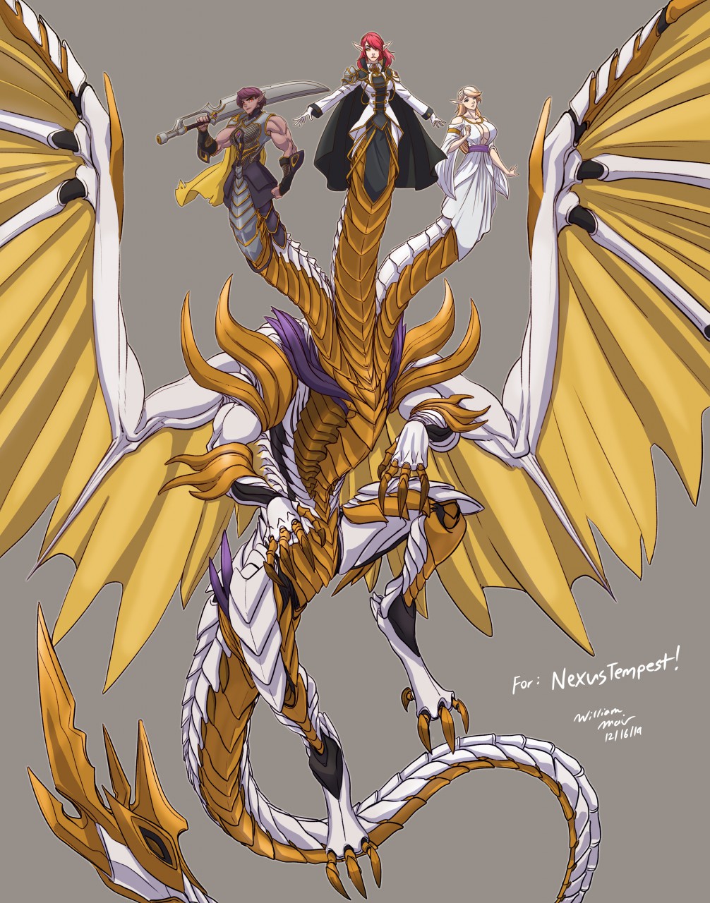 Hydra Queen by nexustempest -- Fur Affinity [dot] net