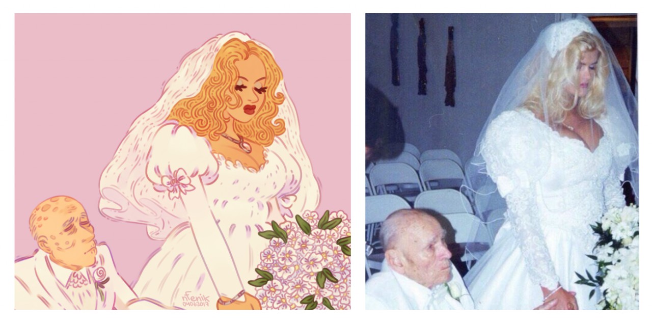 Anna Nicole Smith s wedding by nfenik Fur Affinity dot net