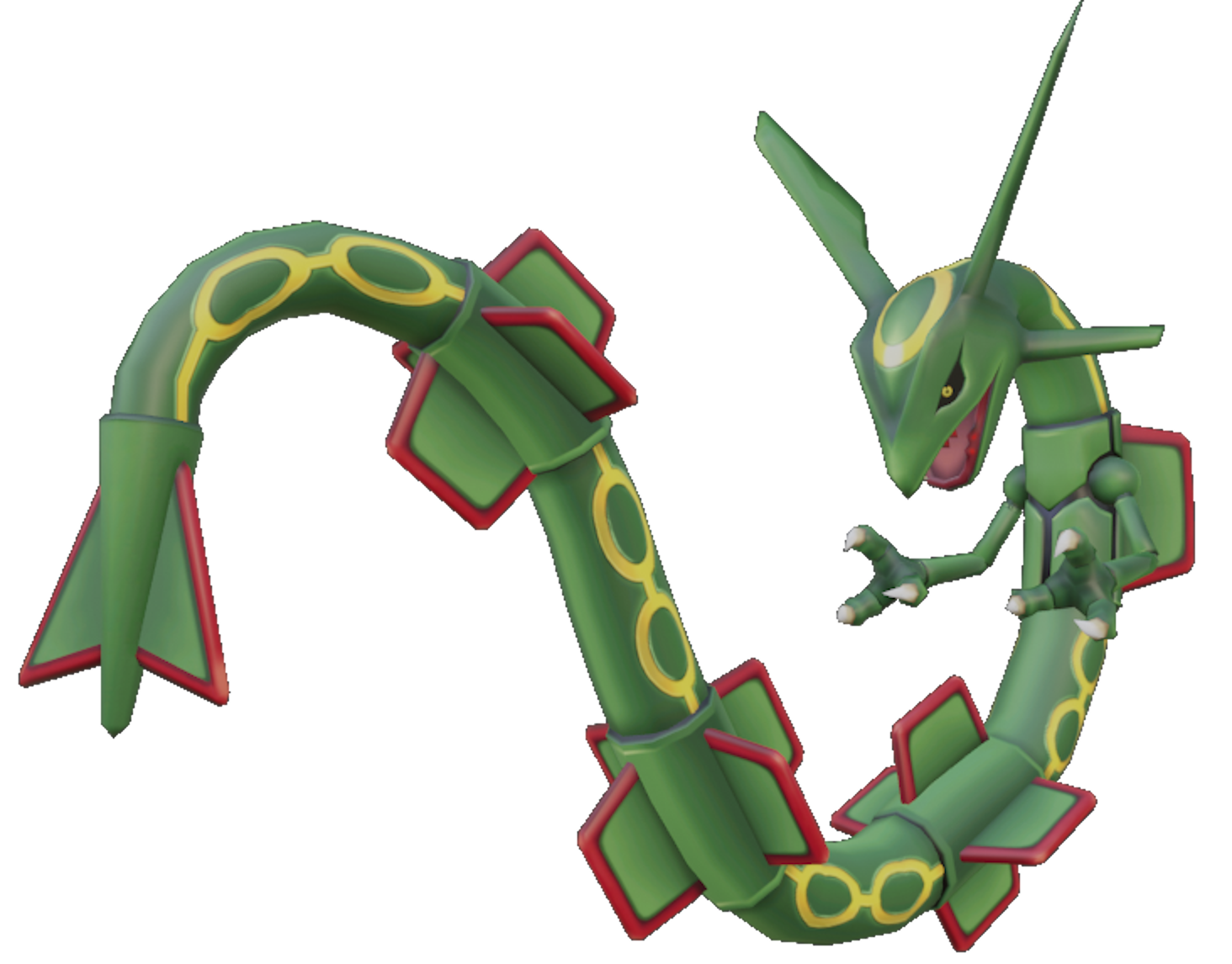 Shiny Rayquaza 1 by nguu2055 -- Fur Affinity [dot] net