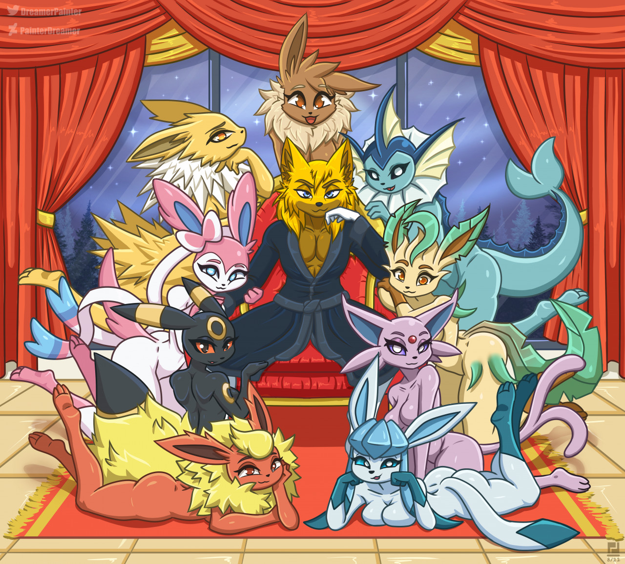 Nick. Master Of Eeveelution!!! (Finished Shade) by nickanater1 on DeviantArt