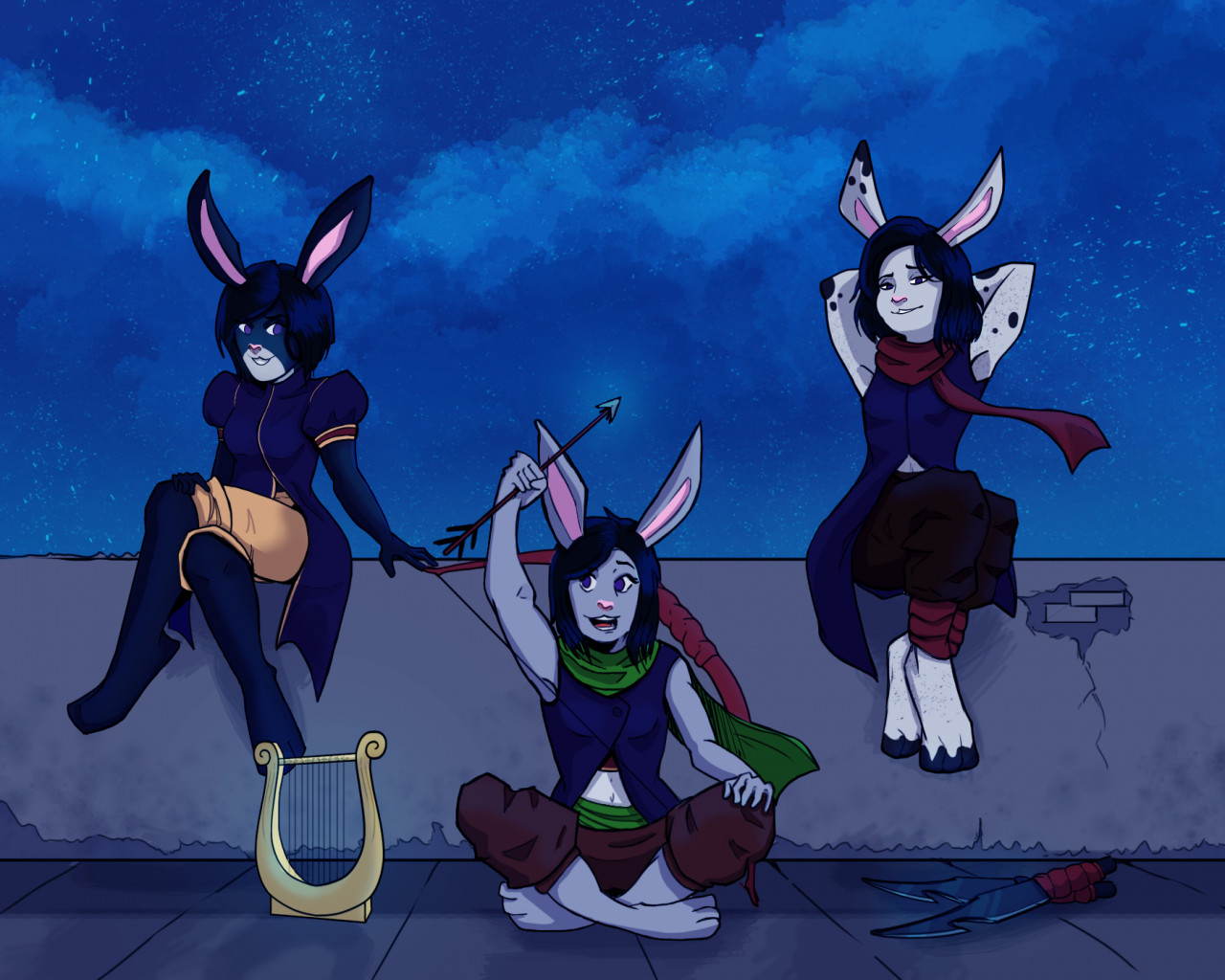 Daisy, Dart and Dalia