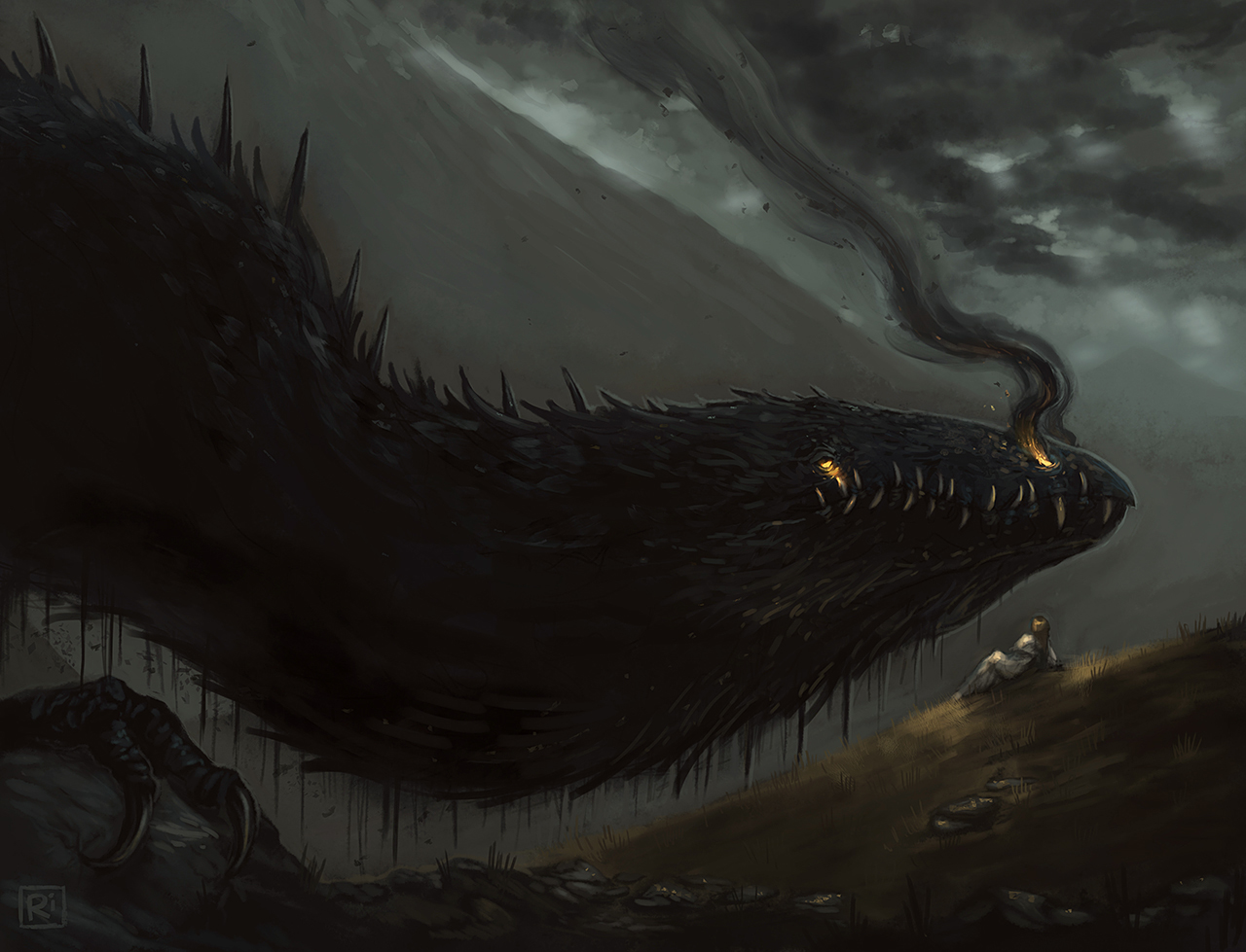 glaurung and nienor by nienor -- Fur Affinity [dot] net