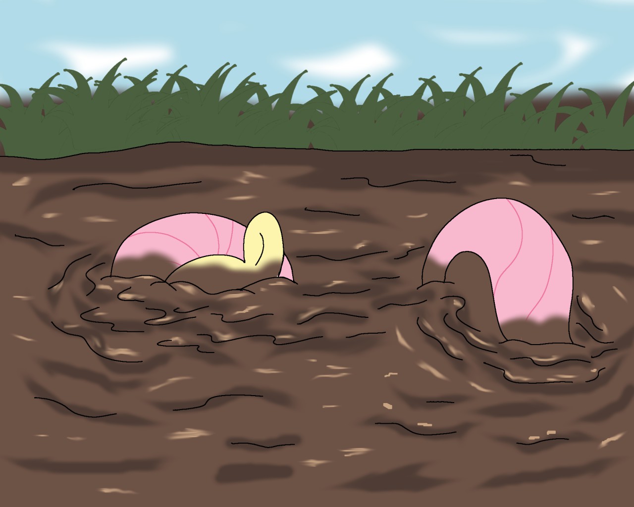 Quicksand sink. Фурри Quicksand. MLP Quicksand Sinking. Fluttershy MLP in Mud.