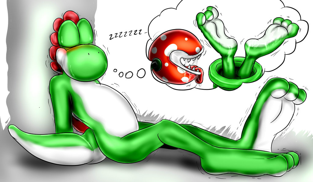 FEET, TICKLE Good ticklish dreams, Yoshi! 