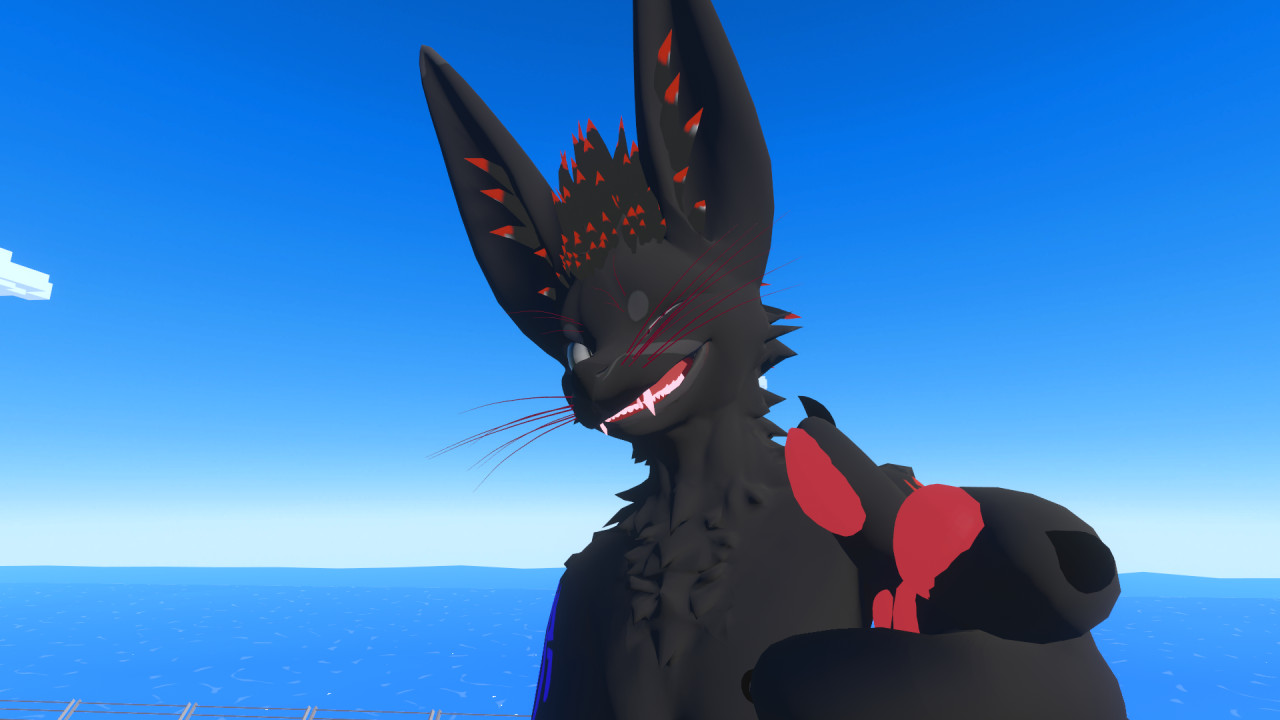 My VRChat Avatar by Night_Wolf_Omega -- Fur Affinity [dot] net