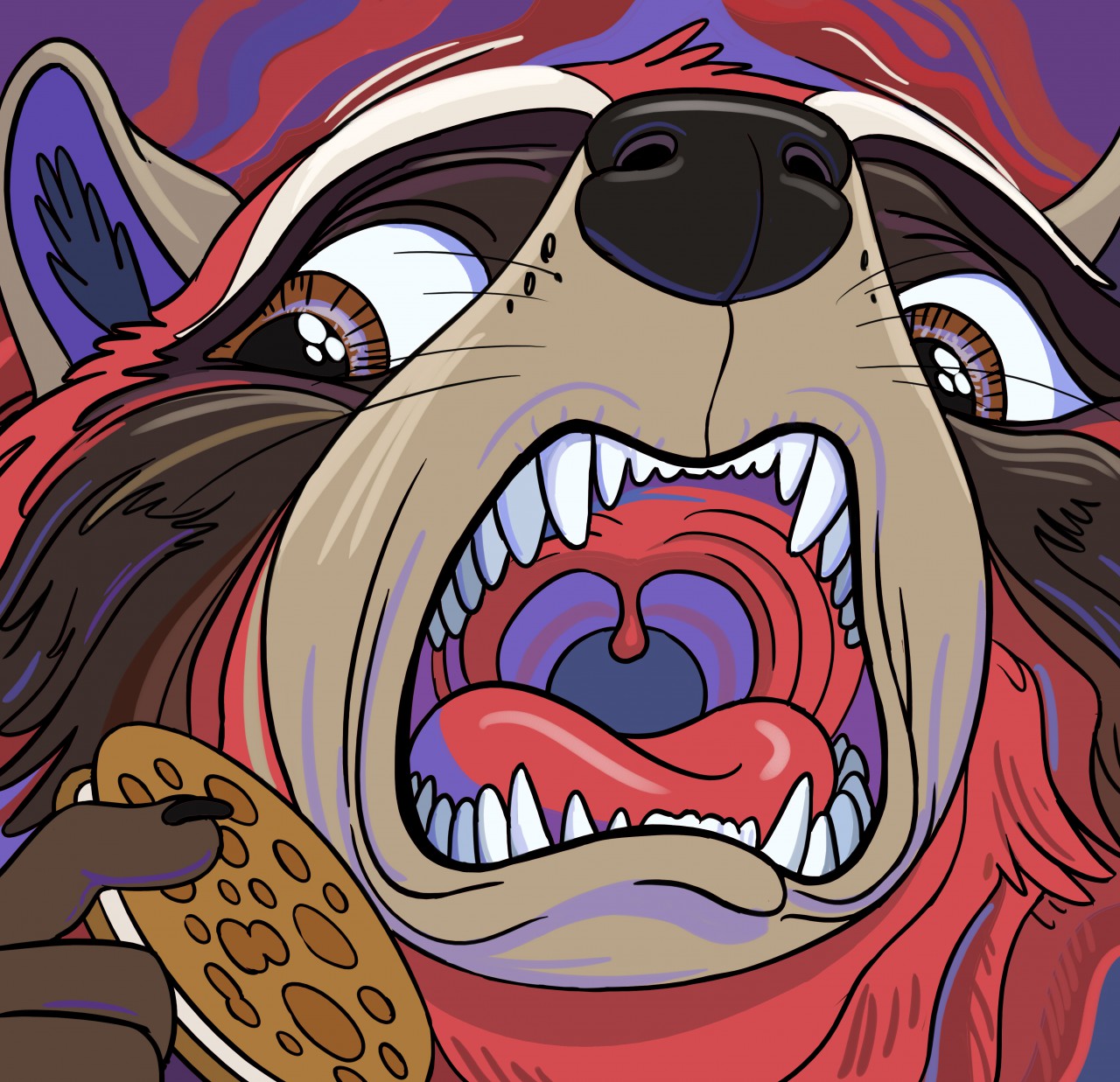 Coon Crimson - In the Court of the Cookie King by nik159 -- Fur