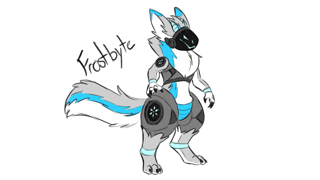 Free art for rust the protogen by The_w0l - FurryStation