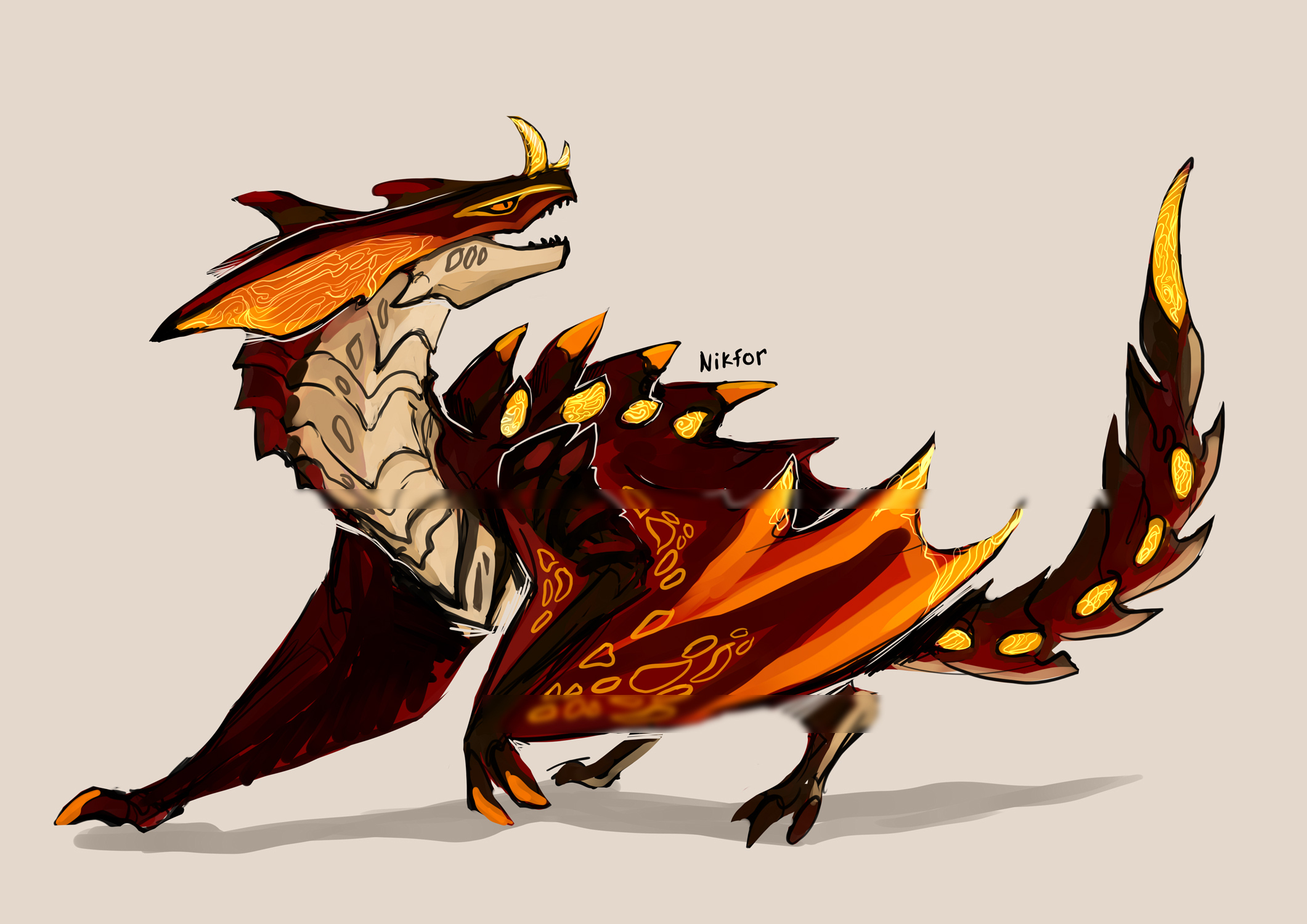 A shard of amber adopt auction CLOSED by Nikfor Fur