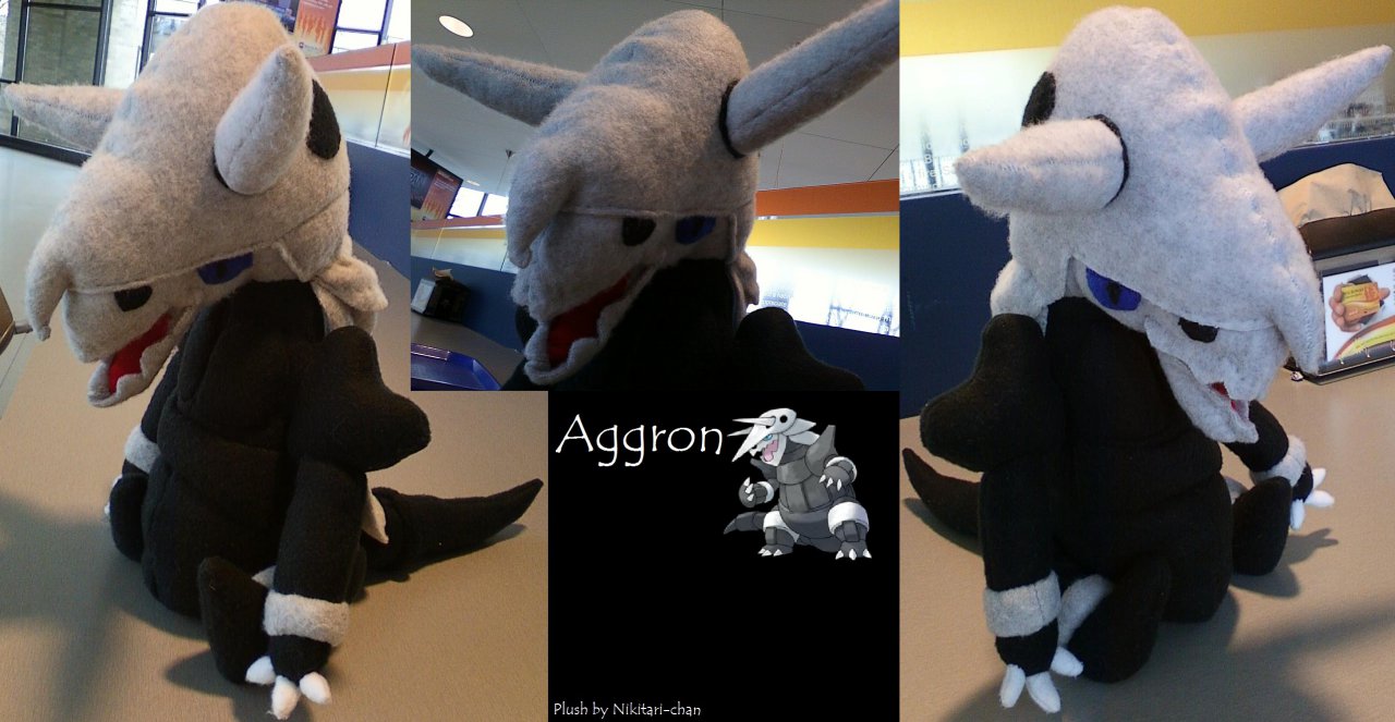 Aggron plush best sale