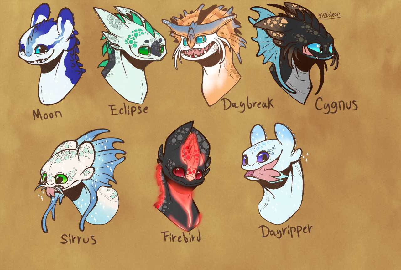 Httyd Oc Sketches By Nikkoleon22 Fur Affinity Dot Net