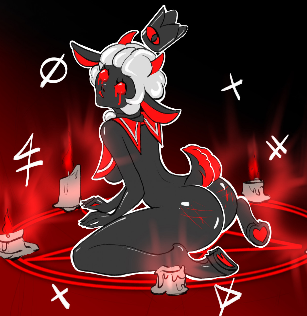 Cult of The Lamb by MilkyChocoberry -- Fur Affinity [dot] net