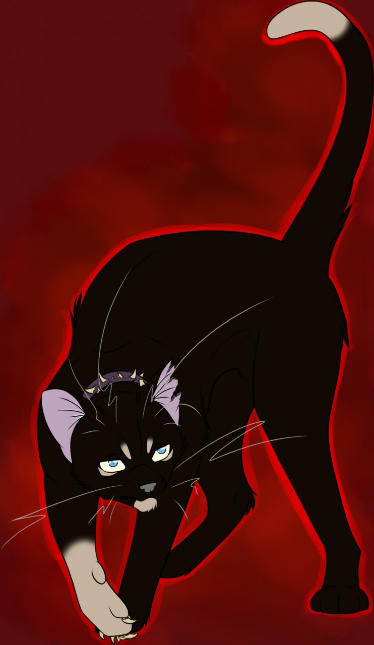 Tux Paint - Art Gallery — Scourge (from Warrior Cats) by Scrimblo Feex