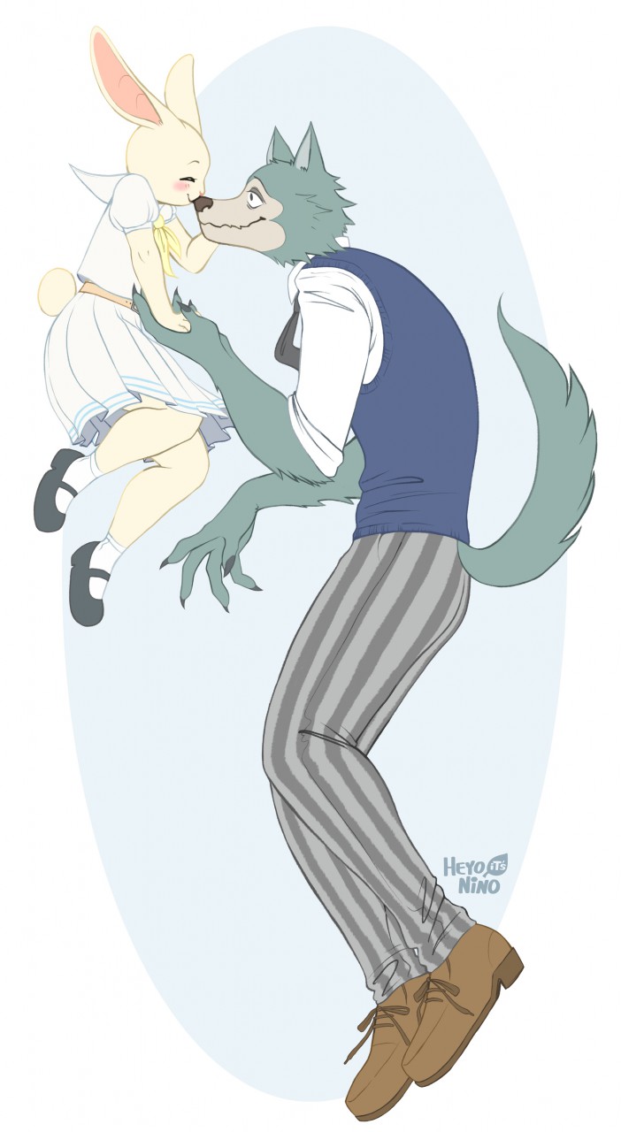 BEASTARS - Legosi & Haru by NinoTheGoat -- Fur Affinity [dot] net