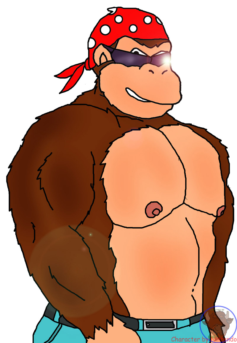 Funky kong fan art