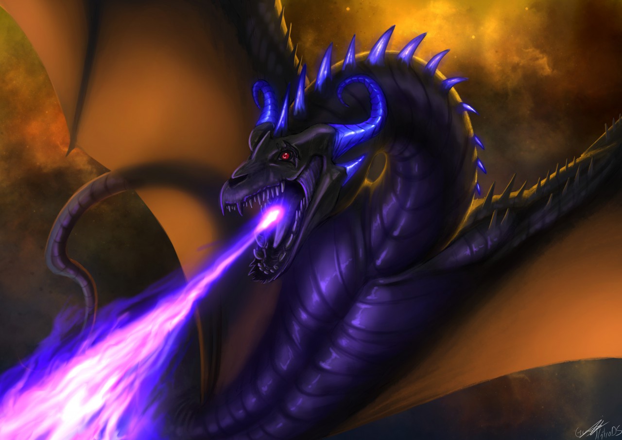 Demon dragon Wyvern by NitroDS -- Fur Affinity [dot] net