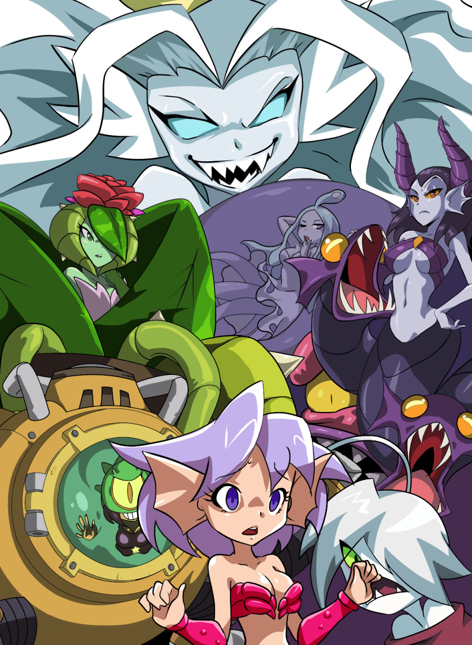 Advent Calendar #7: Seven Sirens [Shantae] by Nm_Enji -- Fur Affinity [dot]  net