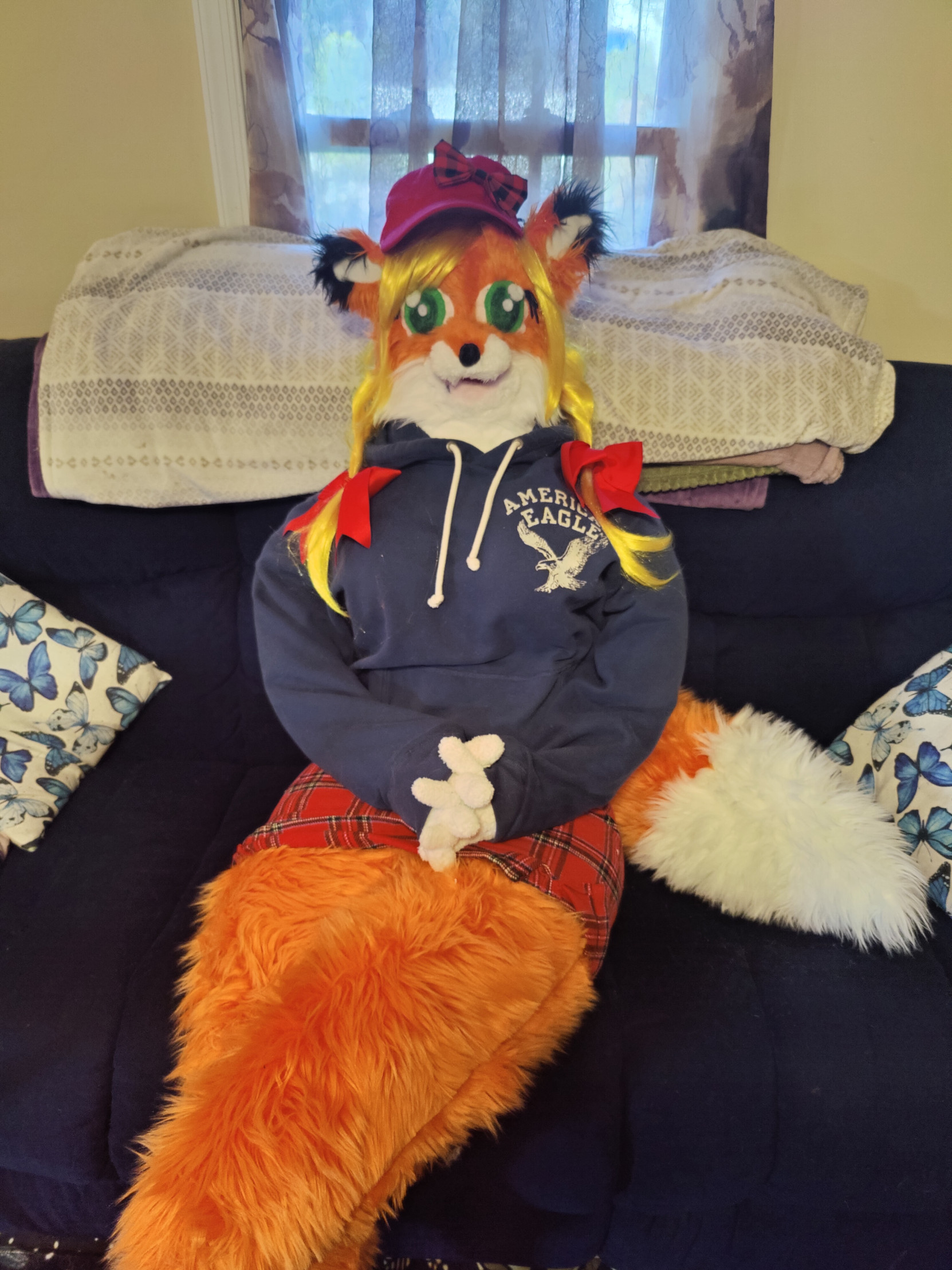 My Lifesize Roxy Plushie by Nocturnal Folf Fur Affinity dot net