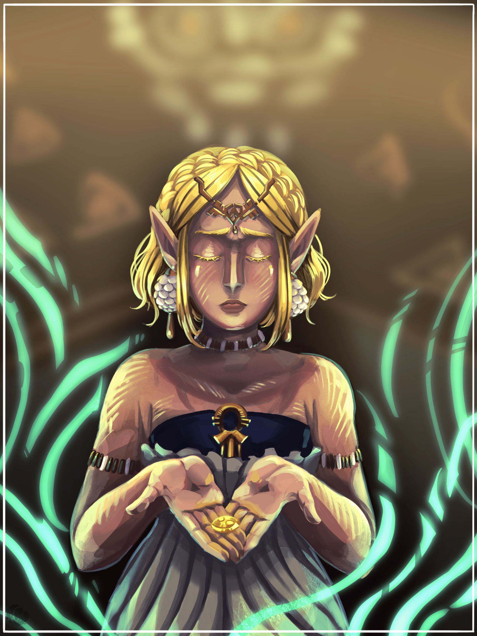 Princess Zelda by NokiOut -- Fur Affinity [dot] net