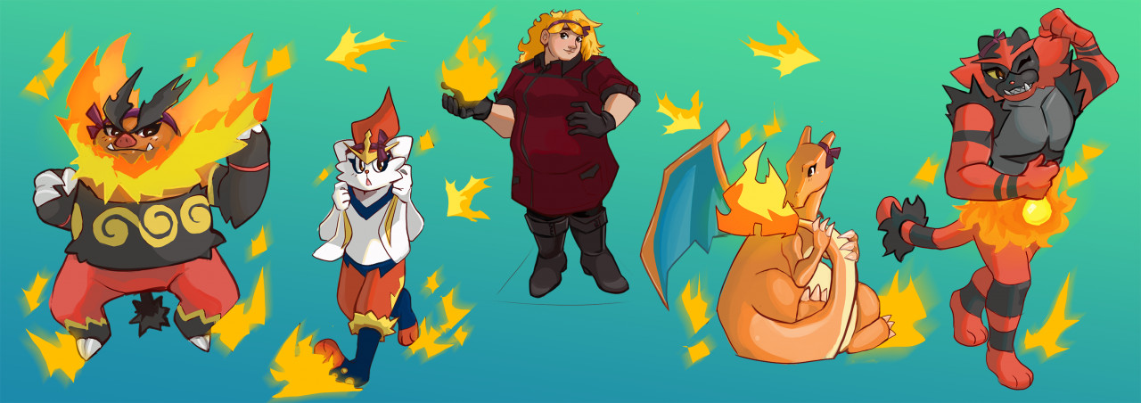 pokemon fire type