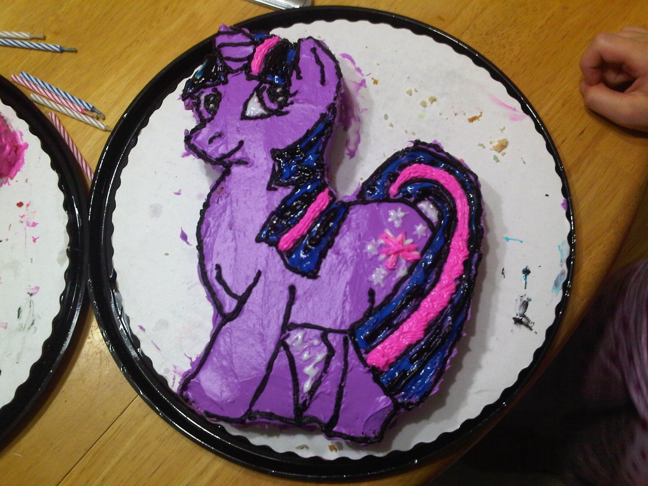 twilight sparkle birthday cake
