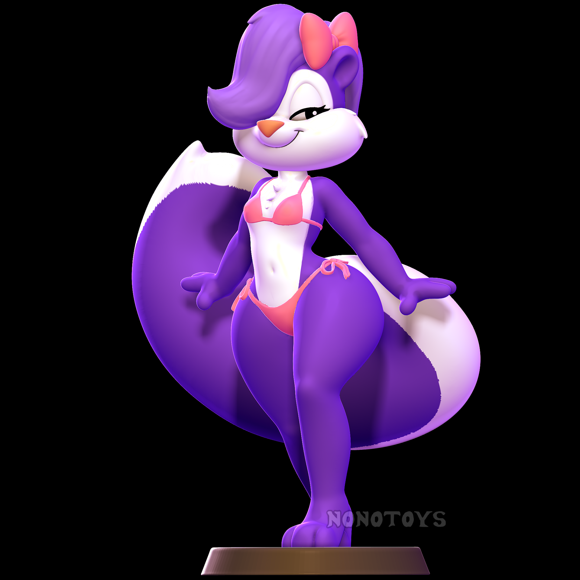 Fifi la Fume Bikini - 3D print model by NoNoToys -- Fur Affinity [dot] net