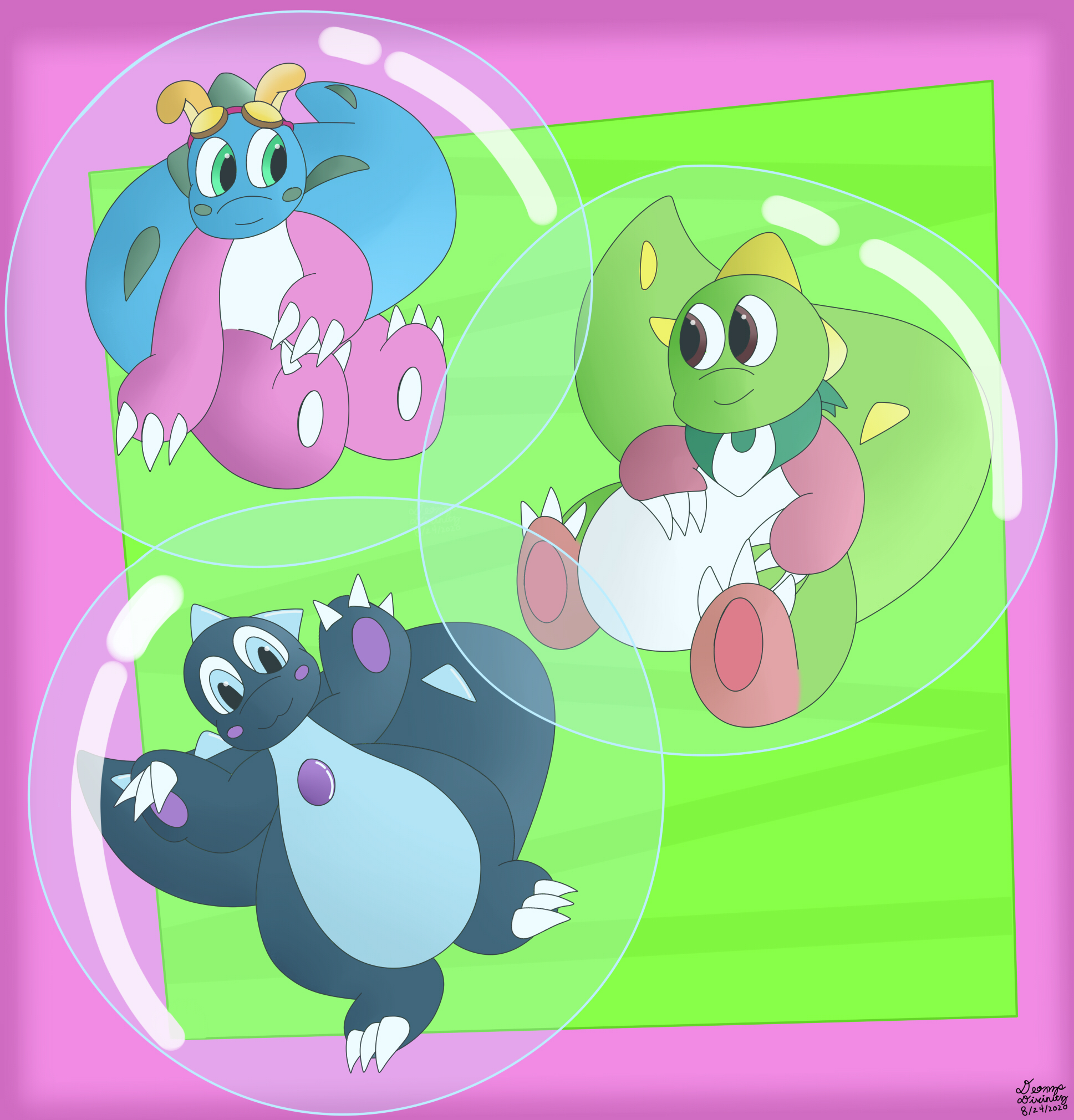 Bubble dragons on sale