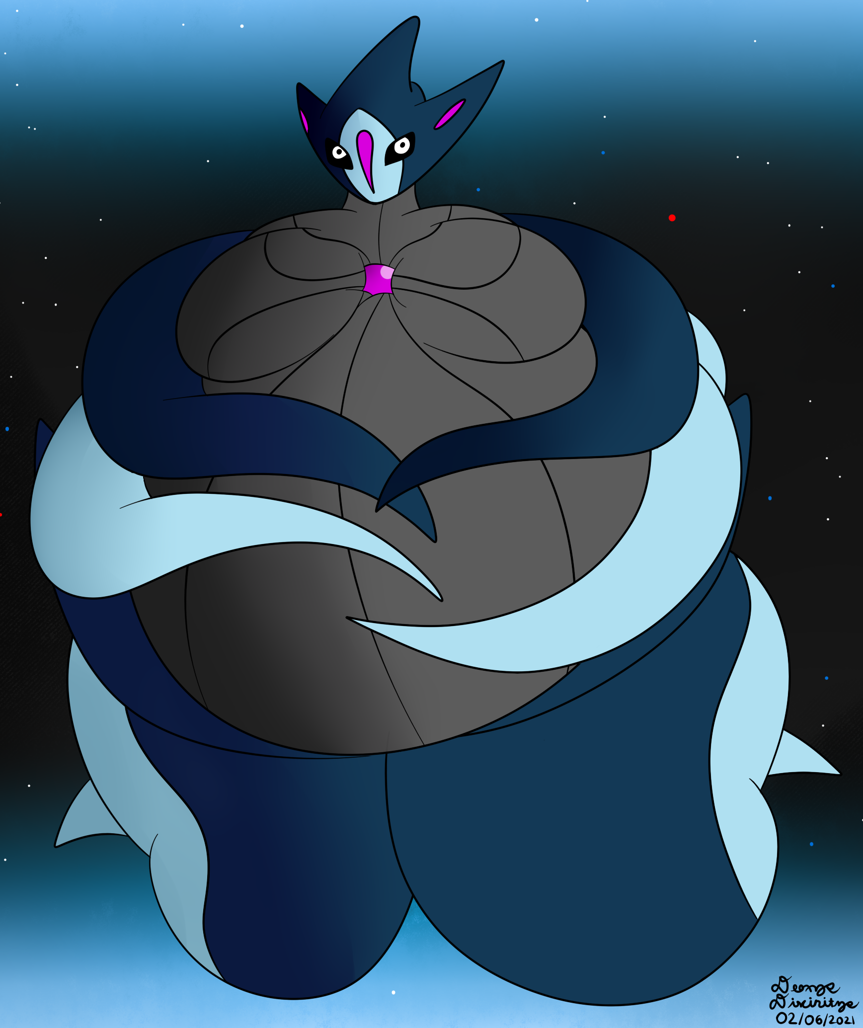 Attack form Deoxys - Palette Challenge by Diabolsu -- Fur Affinity [dot] net