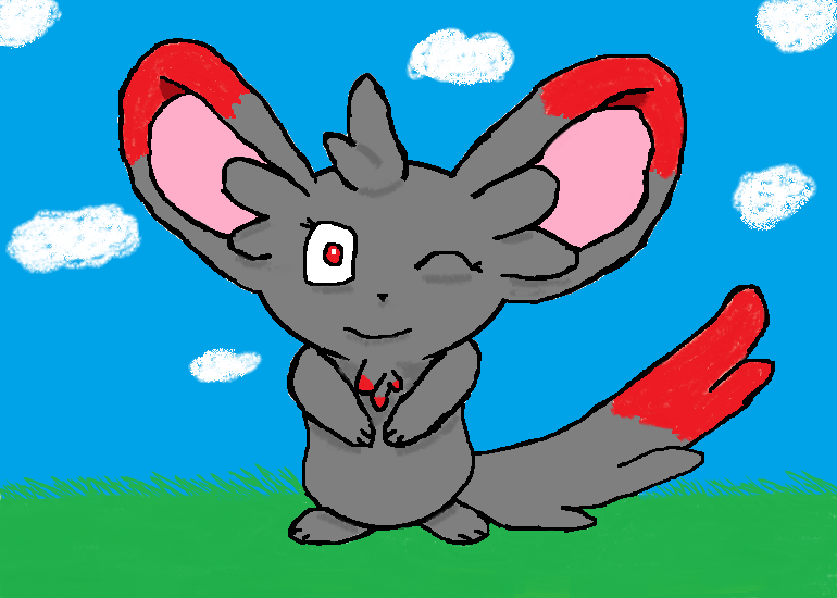 Mona Chinchilla Like Pokemon By Noodley Fur Affinity Dot Net