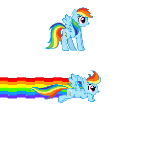 rainbow dash flying sprite gif