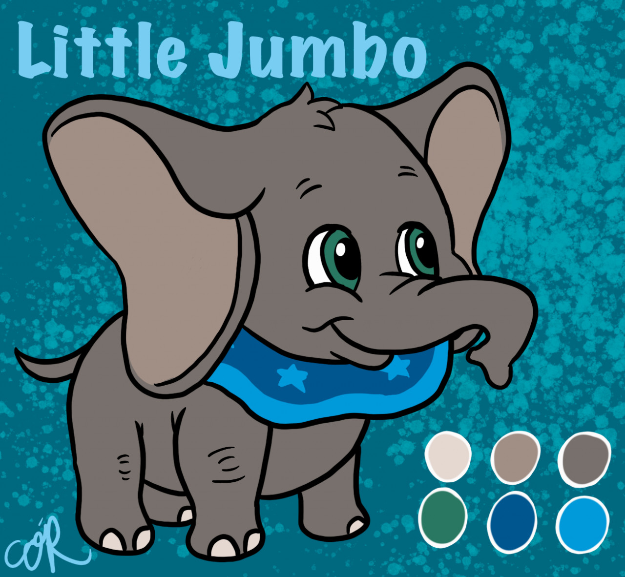 Not my Art) Little Jumbo: Son of Dumbo by Noratcat -- Fur Affinity [dot] net