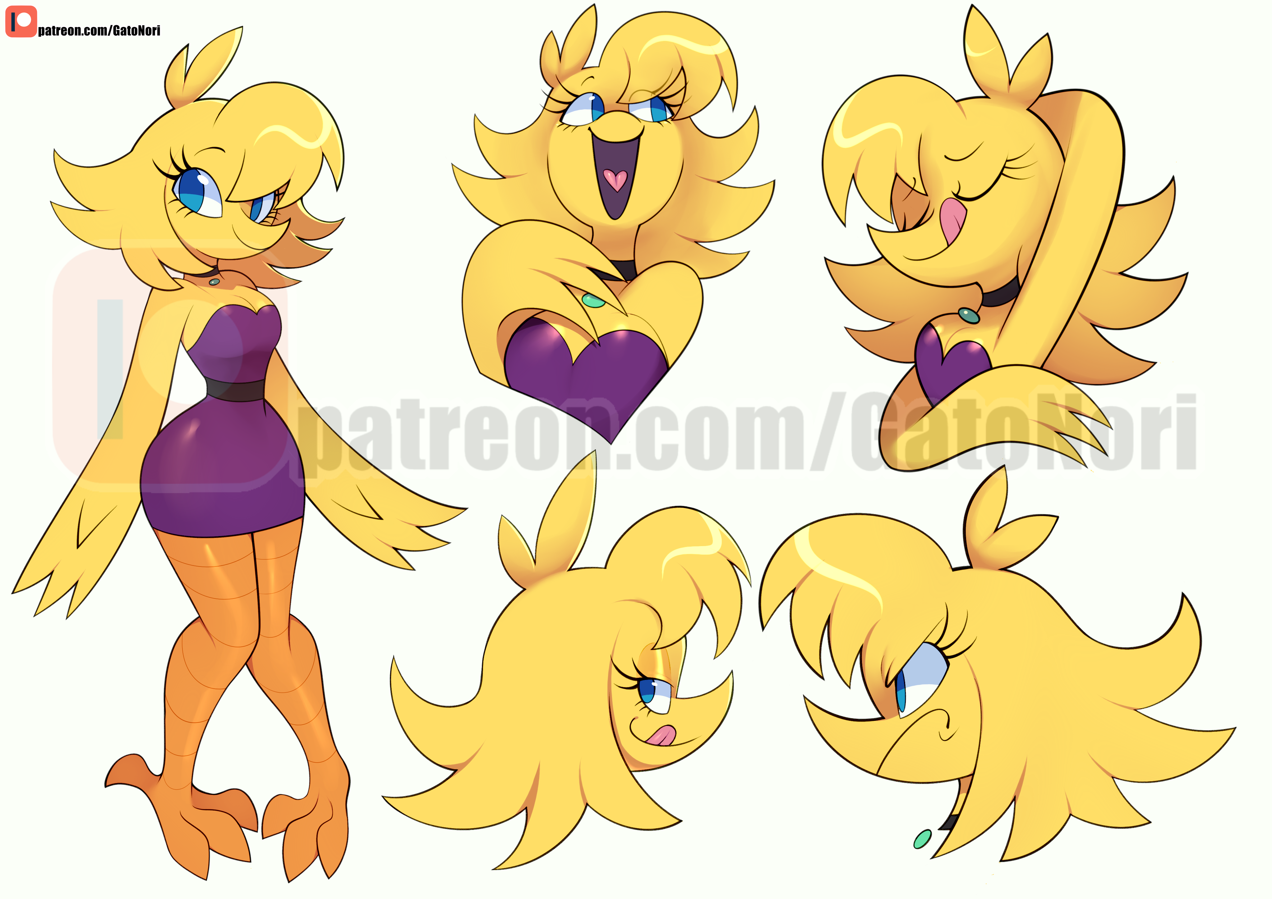 Furry Female Bird