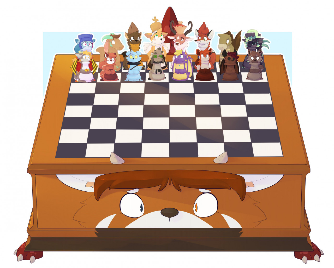 Chess Board with pieces, png overlay. by lewis4721 on DeviantArt