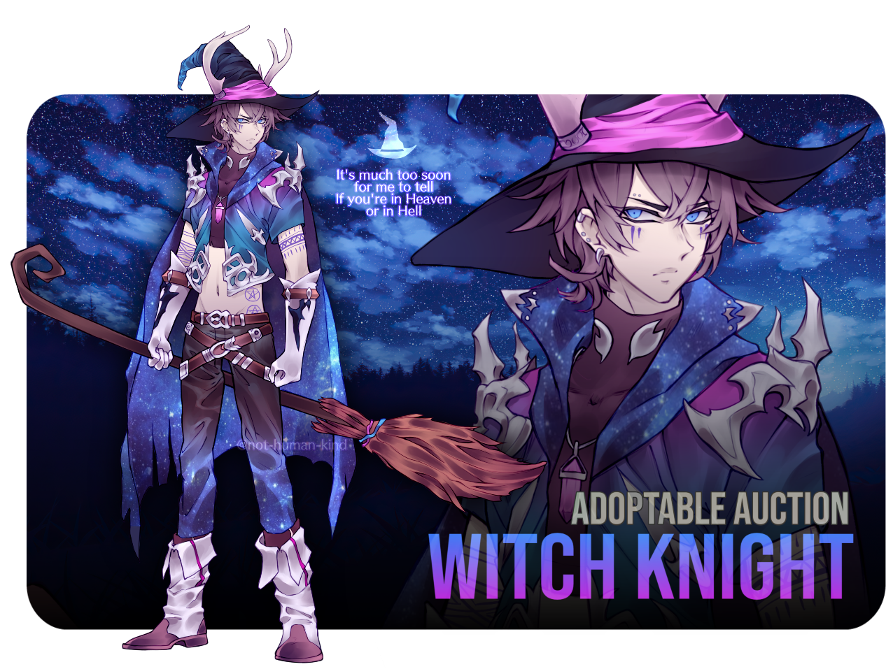 ADOPTABLE AUCTION #11 - Witch Knight by Not-Human-Kind -- Fur Affinity  [dot] net